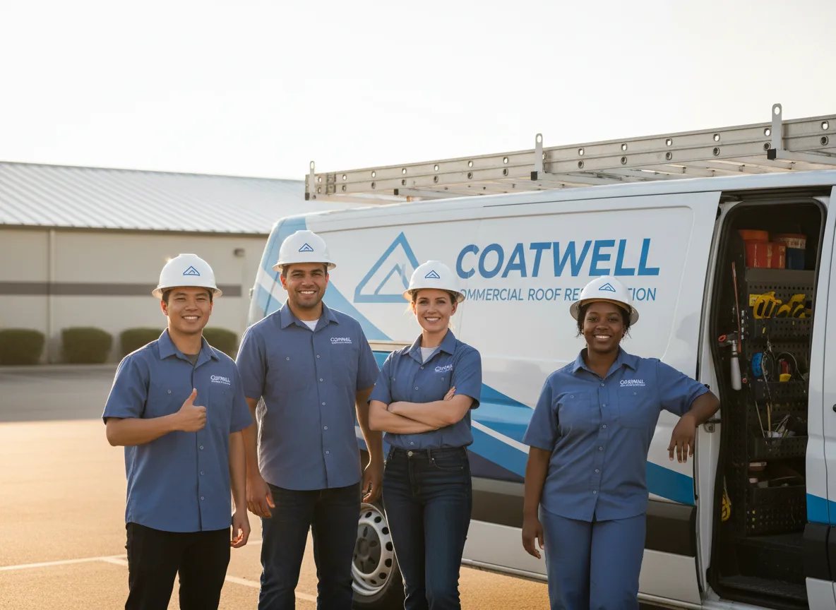 Commercial roof coating company in Bellingham, MA